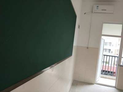 长沙博才梅溪湖小学推拉黑板及平面黑板安装完成